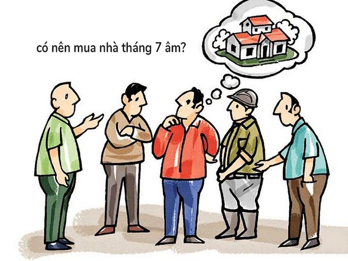 Có nên mua nhà tháng cô hồn